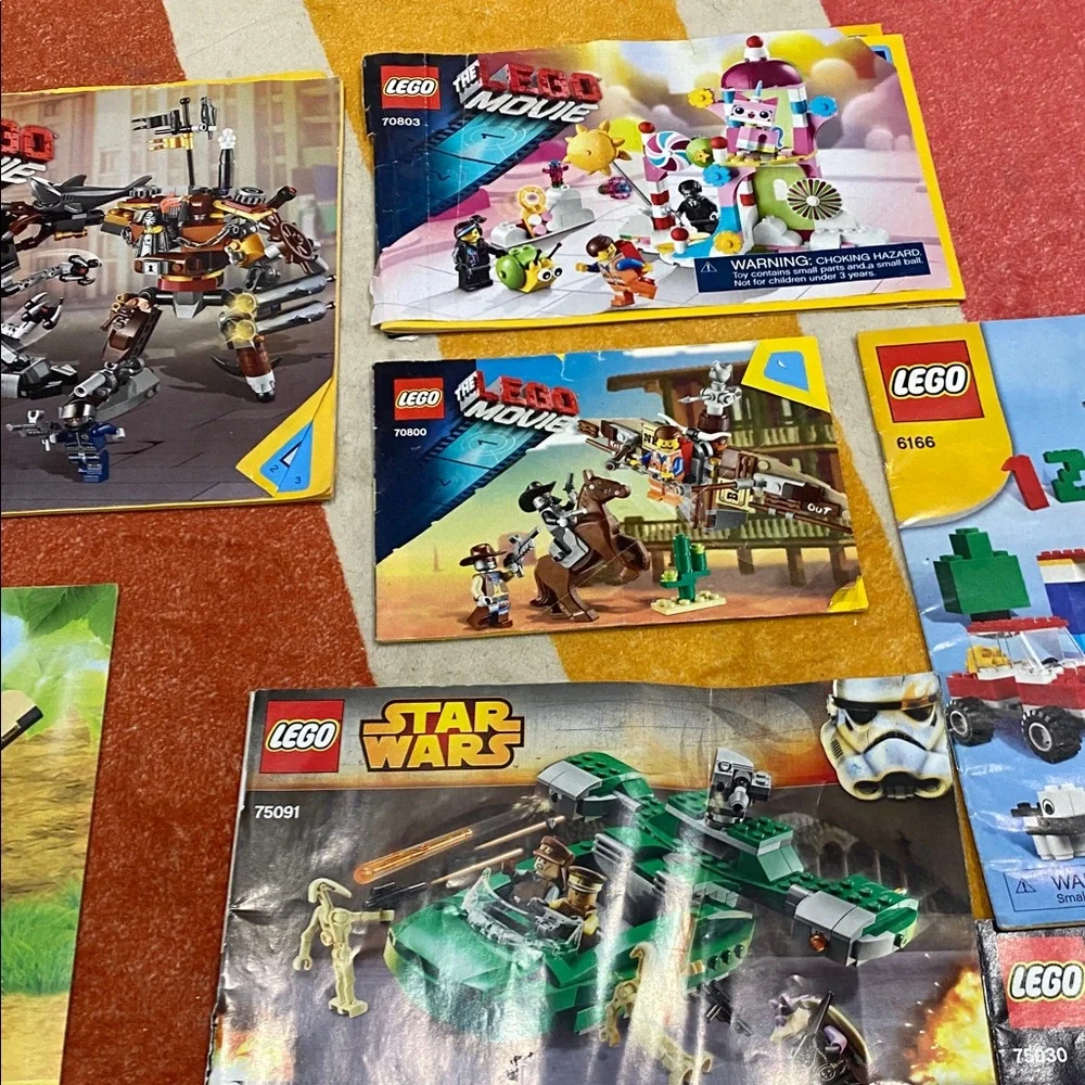 Lego booklets only